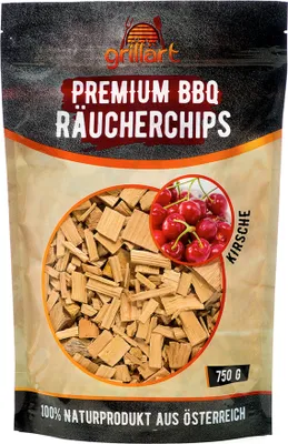 Produktbild von Premium BBQ Räucherchips - 750g Kirsche