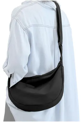 Produktbild von Mittelgroße Nylon-Crossbody-Tasche für Damen und Herren, modische Umhängetasche