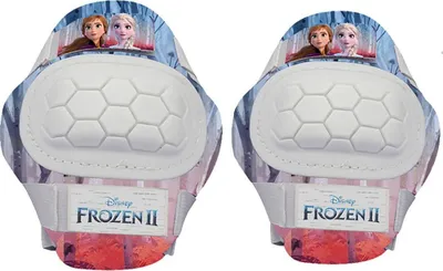 Produktbild von Tataway Disney Frozen Ellbogen- und Knieschoner-Set für Mädchen für Rollsport, Skateboarding und Scooter. Größe XS (3–6 Jahre)