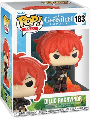 Produktbild von Genshin - Diluc Ragnvindr 183  - Funko Pop! Vinyl Figur