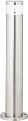 Obrázok produktu pre BRILLIANT LED stĺpikové svietidlo AVON odolné voči striekajúcej vode | vonkajšie základné svietidlo | vyrobené z nehrdzavejúcej ocele | max. 4 W so studenou bielou farbou svetla | nehrdzavejúca oceľ/plast