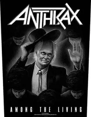 Obrázek produktu pro Anthrax Among the Living Nášivka 36 x 30 cm