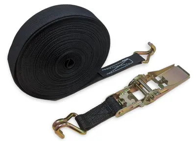 Produktbild von Gummiband, 15 Meter | Schwarz – 5 cm breit