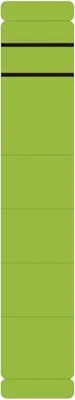 Produktbild von Ordnerrückenschilder 60x192mm selbstklebend grün VE=10 Stück
