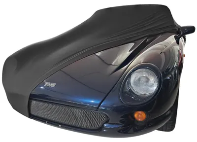 Image de Housse de voiture intérieure adaptée à TVR Chimaera Noir NEU Bâche de