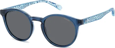 Produktbild von Polaroid Kinder PLD 8061/S Blue azure 46/18/130 JUNIOR Sonnenbrillen