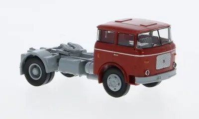 Produktbild von Brekina 71831 - 1/87 LIAZ 706 SZM, rot/grau, 1976 - Neu
