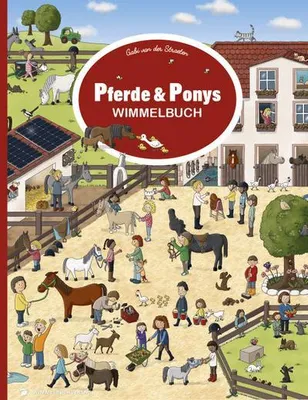 Produktbild von Pferde und Ponys Wimmelbuch Pocket