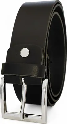 Produktbild von FRONHOFER Herrengürtel, 3,8 cm, 100% Leder, plus Ersatzschraube, kürzbar, Wechselgürtel