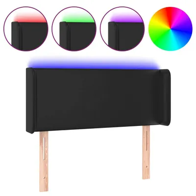 Produktbild von VidaXL 3123034, Schwarz, Baumwolle, Polyester, Polyvinylchlorid (PVC), 930 mm, 78 cm, 88 cm, 160 mm