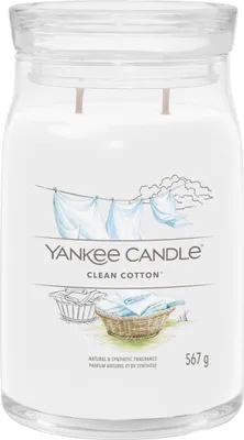 Produktbild von Yankee Candle 1630644E, Zylinder, Weiß, Baumwollblüte, Blume, Zitrone, 90 h, 1 Stück(e)