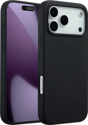 Zdjęcie produktu dla Accezz Liquid Silicone Backcover z MagSafe dla Apple iPhone 17 Pro Max - czarny