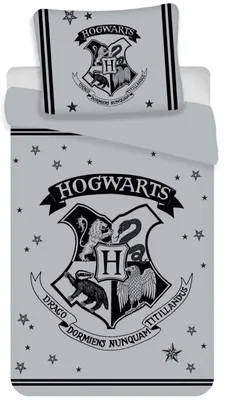 Produktbild von Harry Potter - Hogwarts - Bettwäsche-Set, 135x200 & 80x80