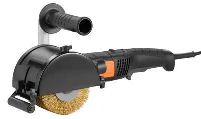Produktbild von VEVOR Poliermaschine, 1300W 6 variable Geschwindigkeiten Oberflächenbearbeitungswerkzeug, tragbare elektrische Metallpoliermaschine mit Drahtbürstenrad für Edelstahl, Metall, 1300W