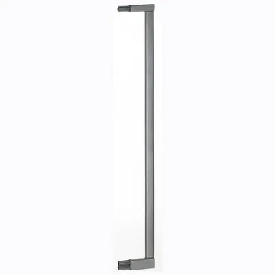 Image de GEUTHER Rallonge Easylock Plus & Easylock Wood Plus | Anthracite | +8 cm | Métal | Système d'emboîtage | Pour barrières de sécurité pour portes et escaliers