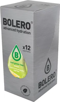 Produktbild von Bolero Iced Green Tea (12x8g) Lemon - Intra- & Post-Workout - Intra-Workout