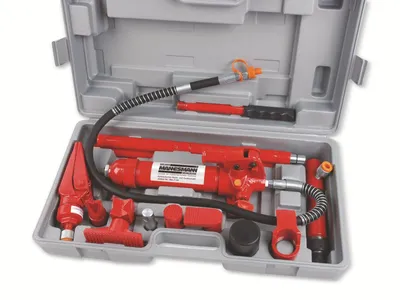 Obrázek produktu pro BRÜDER MANNESMANN Hydraulická sada pro rovnání a odstraňování důlků, tažná síla 4 tuny
