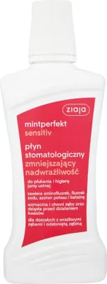 Image de ZIAJA Mintperfekt Sensitiv Liquid dentaire pour réduire les hypersensibilités 500ml