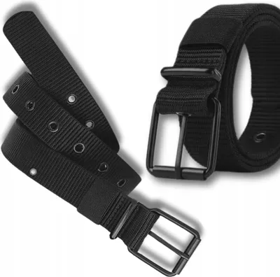 Immagine prodotto di Cinture J&W con fibbia classica Kushtime nero Taglia unica