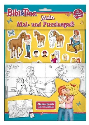 Produktbild von Bibi & Tina: Mein Mal- und Puzzlespaß