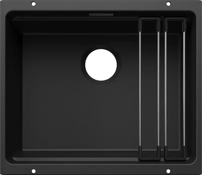 Produktbild von Blanco Etagon 500-U Schwarz - 527 754 Granitspüle