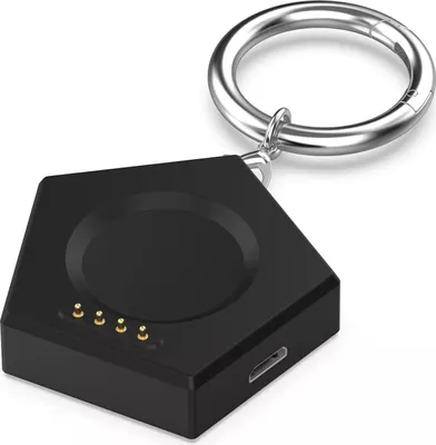 Produktbild von Strap-it USB-C Wireless Mini-Ladegerät / Ladekabel - Ladegerät für OnePlus Watch 2 / OnePlus Watch 2R / OnePlus Watch 3 - Oppo Watch X / Oppo Watch X2