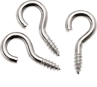 Obrázek produktu pro Pozinkované háčky na šrouby 24 ks 8x3mm