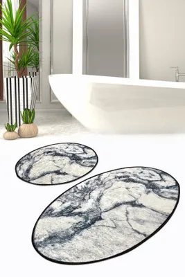 Produktbild von Mijolnir, Mermer- CHL2406, Bunt, Badematten, 700 gr/m², 100% Samtstoff