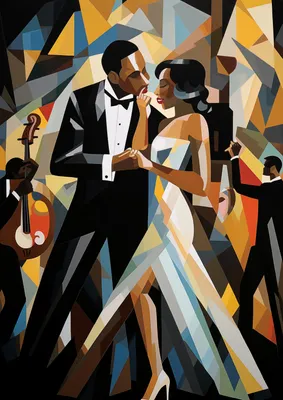 Produktbild von Plakat 29,7x42cm Jazzige Abendharmonie