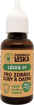 Produktbild von Perfect Love 01 Für gesunde Zähne und gesundes Zahnfleisch bei Hunden 30 ml