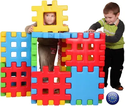 Immagine prodotto di Woopie - Casa con recinzione a forma di cialda - Blocchi educativi