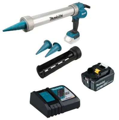 Produktbild von Makita Akku-Kartuschenpistole DCG180ZX 18V+ BL1850B 5,0 Ah + Ladegerät DC18RC