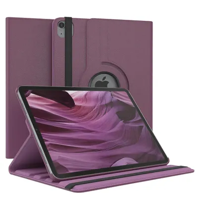 Produktbild von EAZY CASE - Tablet Hülle fürApple iPad Air 4 (2020) / Air 5 (2022) Schutzhülle, Tablet Case 360° drehbar in Violett