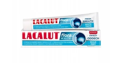 Immagine prodotto di Lacalut Flora White Dentifricio, 75 ml