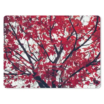 Produktbild von MuchoWow® Mauspad Mousepad Ahorn - Blätter - Herbst - Natur 40x30 cm - Mousepads - Maus Mat - Pad - Mausunterlage - Anti Rutsch