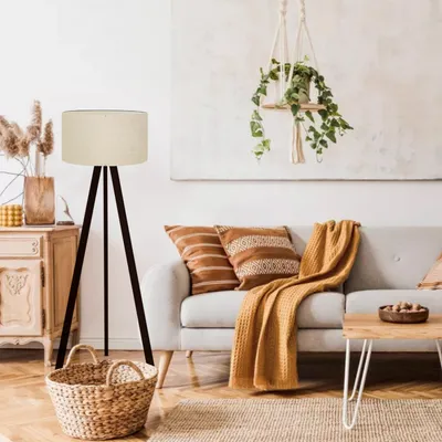 Produktbild von Opviq, AYD-2804, Stehlampen, Beige, PVC, 21 x 38 x 140 cm