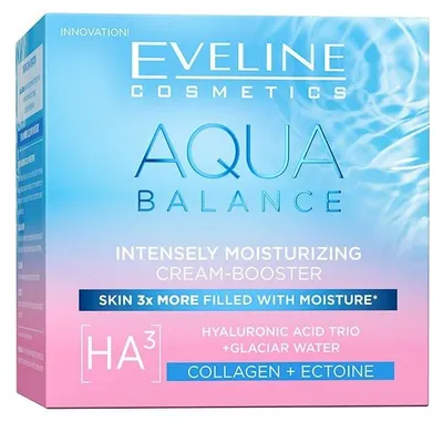 Produktbild von Eveline Cosmetics AQUA BALANCE – feuchtigkeitsspendende, beruhigende Gesichtscreme