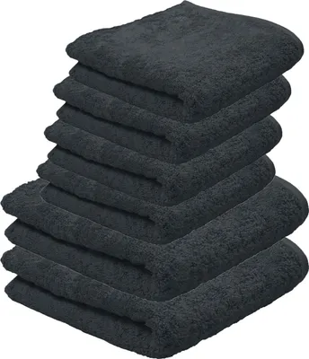 Produktbild von Ross Frottier 4004 Vita Schiefer 4 x Handtuch 50 cm x 100 cm & 2 x Badetuch 70 cm x 140 cm Set