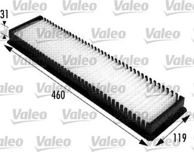 Produktbild von VALEO 698724 Innenraumfilter Pollenfilter für MINI Schrägheck (R50, R53)