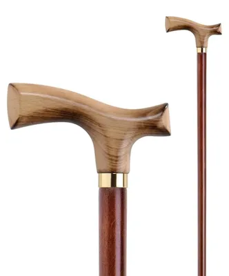 Immagine prodotto di Elegante bastone da passeggio in legno di faggio, con manico ergonomico