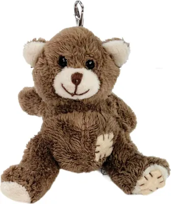 Produktbild von Schlüsselanhänger Teddybär 8 cm braun