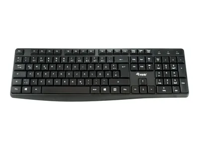 Image de Equip Kabelgebundene USB   Keyboard        schwarz, spanisch
