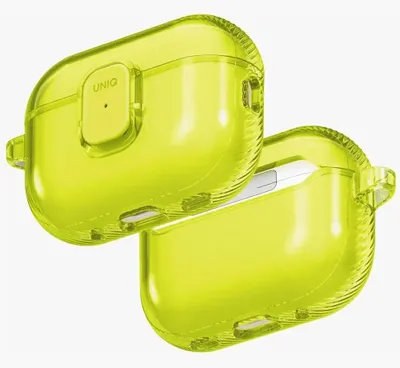 Immagine prodotto di Custodia Uniq Glase Pro per AirPods Pro 3 Lock Case - Giallo trasparente