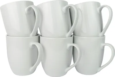 Produktbild von Kaffeebecher / Kaffeetasse  von Retsch Arzberg, Porzellan, 300ml, weiß (6 Stück im Set)
