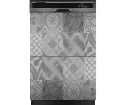 Produktbild von Magnete Dekorative 60x80 cm Küche Magnetmatte Spülmaschine - Kacheln Abstrakt