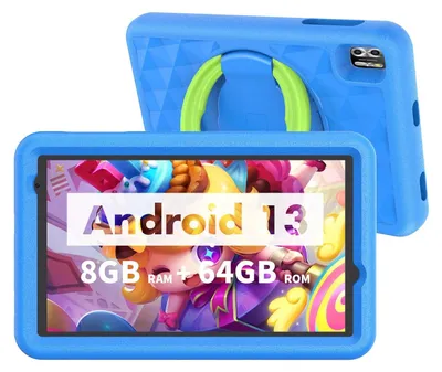 Productafbeelding van Elementkey Ai-Kids Pro - 8 Inch Kindertablet Android 13, 128GB - 8GB ram -