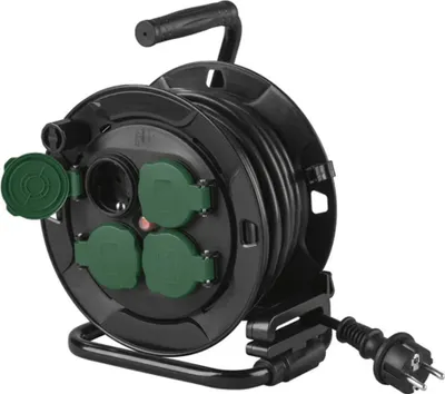 Produktbild von PARKSIDE® Kabeltrommel »PSCR10MR1« 4 Steckdosen 10 m 3500 Watt Stahlrohrgestell