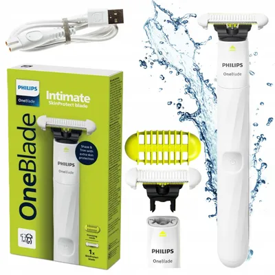 Produktbild von Philips Oneblade Intimate Qp1924/22 Sichere Rasierer zur Bikinihaarentfernung