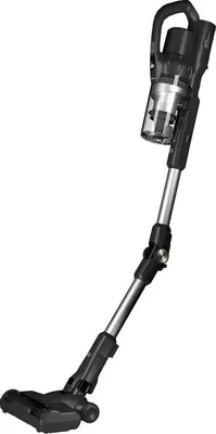 Produktbild von Aiwa ZENKAISUI EVO 6 AVC-640 Bodenstaubsauger, 550 W, 32 kPa, 200 A, 28, 8 V 3000 mAh, bis zu 68 Minuten Laufzeit, 4 Geschwindigkeitsstufen, 0,4 l Tankinhalt, Digitalanzeige, HEPA-Filterung, einfache Bedienung, 5 Zubehörteile inklusive, Schwarz