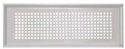 Produktbild von Zehnder Designgitter CLF Torino Edelstahl